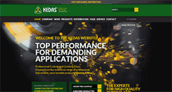 Desktop Screenshot of kedasgroup.de